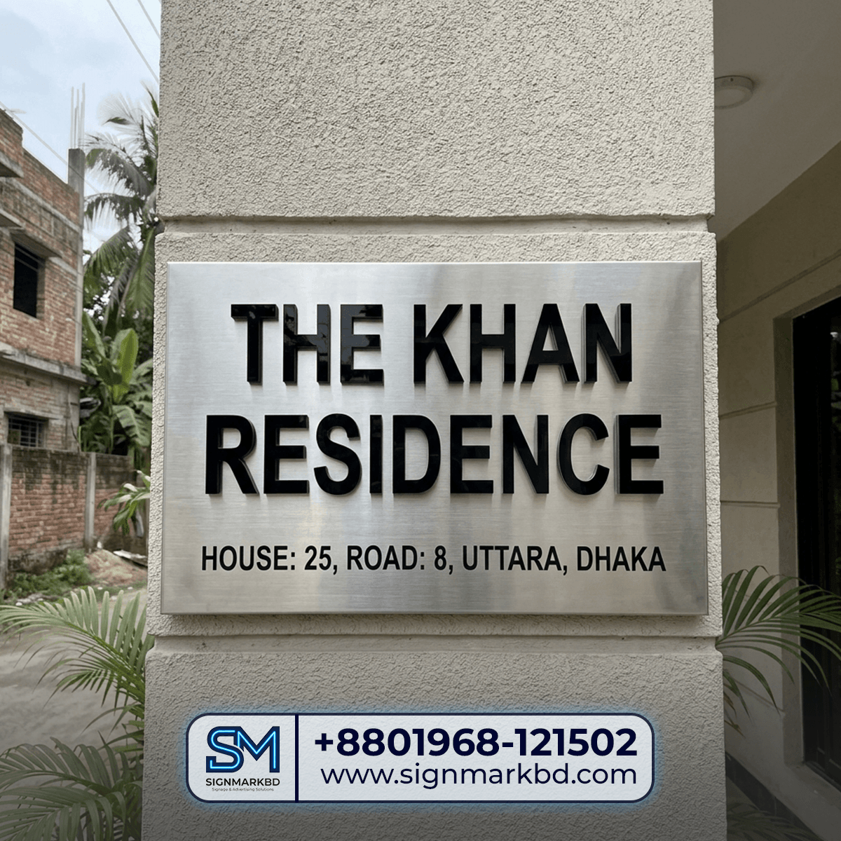Professional business signage project