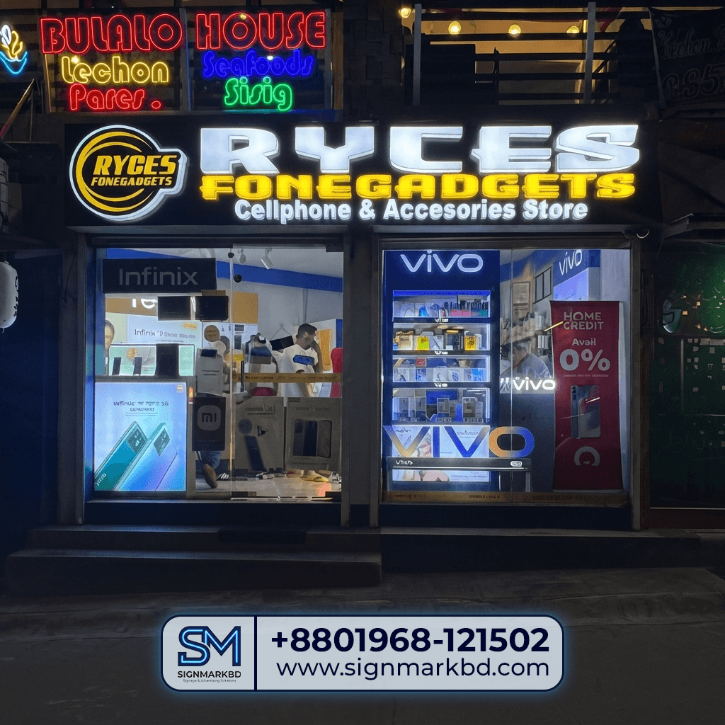 Signage Company in Bangladesh | Premium Sign Board Design and Manufacturing