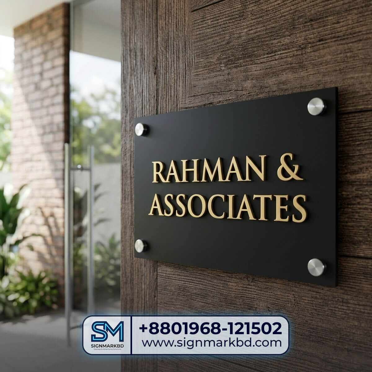 Custom Acrylic Office Name Plate Price in Bangladesh image 4