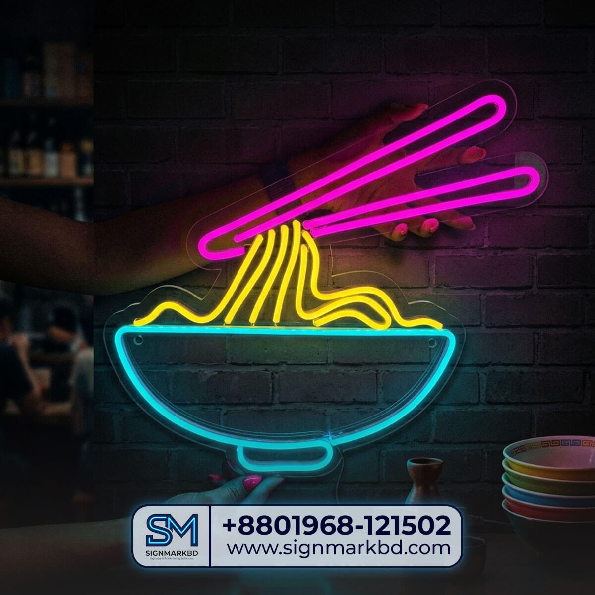 Custom LED Neon Signage for Restaurant | Best Quality