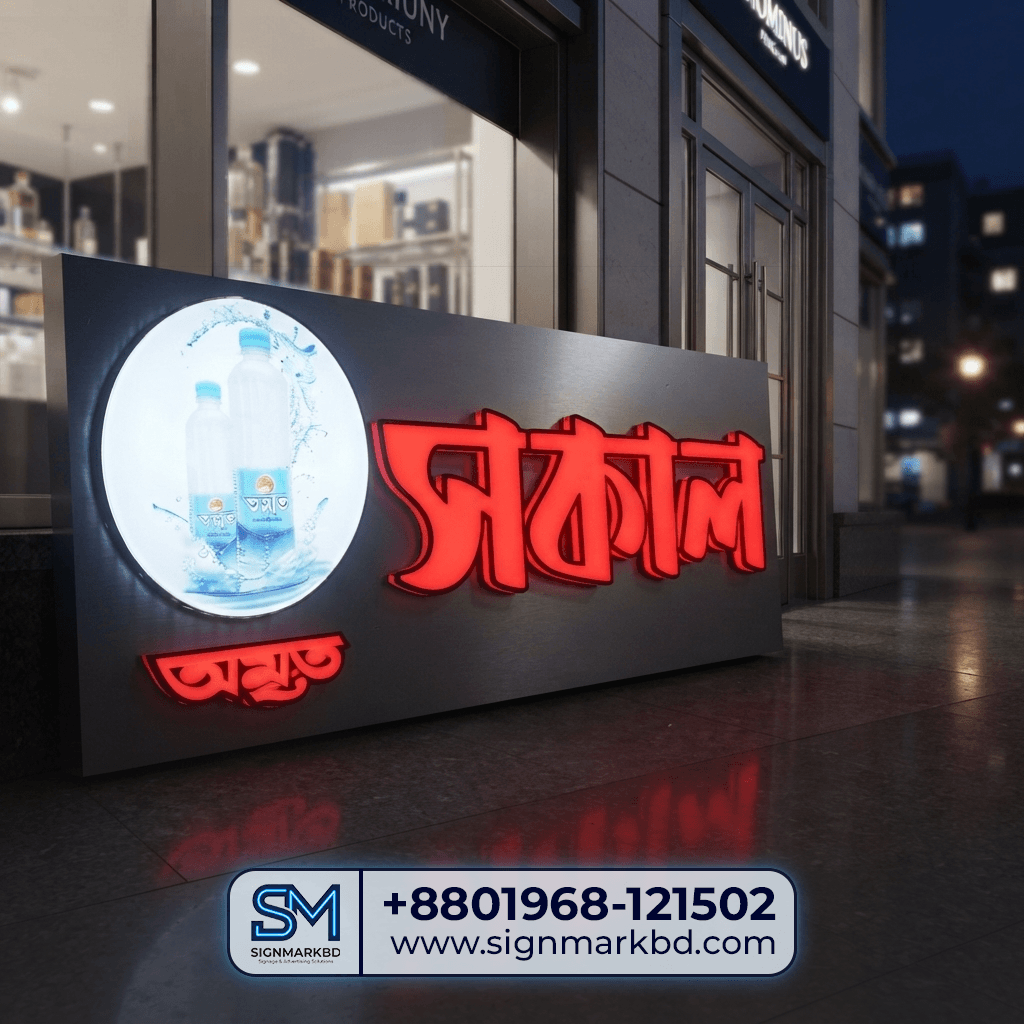 Signage Company in Bangladesh | Premium Sign Board Design and Manufacturing image 2